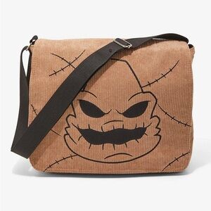 NWT- Oogie Boogie Corduroy Messenger Bag (Sold Out in Store)
